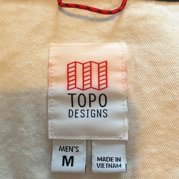 Topo Red & Navy Plaid Button Down Shirt - Men’s Medium - Picture 5 of 6